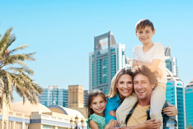 best place to live in sharjah with family